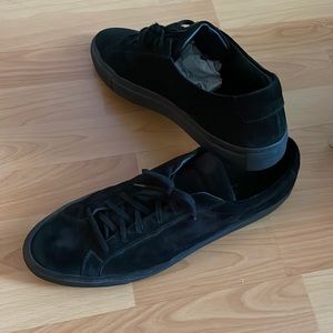 Common projects black original suede Achilles low